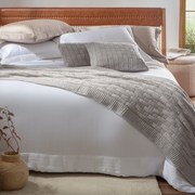 Peseira Kacyumara Tricot Mousse Treliça  Joy Linho