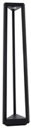 Balizador Led Alumínio 12w 3000k Ip65 80x16cm Lume - PRETO