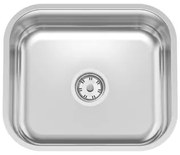 Cuba n.0 Tramontina Lavínia 40 BL Standard em Aço Inox Polido 40 x 34 x 14,5 cm com Válvula