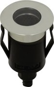 Embutido De Solo Led Prata 1W Ip67 24 3000K Way Up