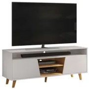 Rack Bancada de TV 60 Pol 150cm Elaine D04 Cedro/Bali - Mpozenato