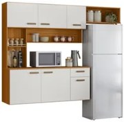 Cozinha Suspensa Lilian Freijó UV/Off Acetinado Z44         - Mpozenat