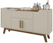 Aparador Buffet Future Off-White/Cinamomo – Bechara Móveis