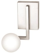 Arandela Swilver 13X15,5X21Cm Globo Ø08Cm 1Xg9 - Old Artisan Ar-5568 (PRETO, FOSCO (Branco))