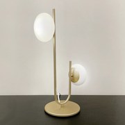 Abajur Ares 24,2X15,5X41,4 Led 10W - Usina 19758/2 Led (BT - Branco Texturizado, 3000k, 110v)