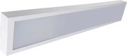 Plafon Led Sobrepor Aluminio Branco 54W 6500K Londres