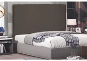 Cabeceira Arizona Para Cama Box Casal 140 cm Suede S04 - D'Rossi - Caramelo
