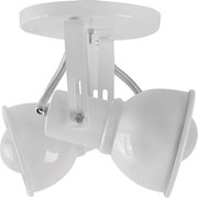 Spot Sobrepor Aluminio 12Cmx9cm - BRANCO