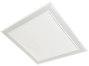 Embutido Convert Pro 42X42X05Cm 36,8W Led Bivolt | Usina 19220/42 (BT - Branco Texturizado, 4000k)