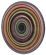 Mandala Torneada GG Diam. 90cm - Fosco - Marsala Listrado