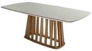 Mesa de Jantar com Vidro Lommel - DT 55310 1.80 x 1.10