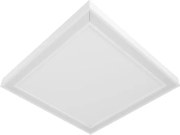 Plafon Led Sobrepor Quadrado 33,6W 3000K Fit - BRANCO