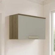 Armário de Cozinha 60cm Com 1 Porta Nádia Mocca/Avelã L01 - Mpozenato