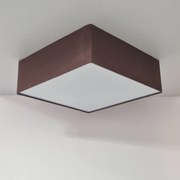 Plafon Quadrado Vivare Md-3051 Cúpula em Tecido 15/45x45cm - Bivolt