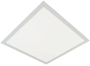 Plafon Led Embutir Quadrado Aluminio Branco 48W Yamamura - LED BRANCO FRIO (6000K)
