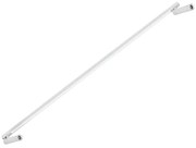 Plafon Led Sobrepor Retangular 27,6W Luz Amarela Fit - BRANCO