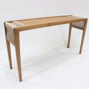 Aparador Shaya Detalhes em Cordas Estrutura Madeira Tauari