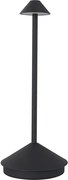 Luminária De Mesa Led Dimerizável Alumínio 1w 3000k Mira - PRETO