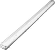 Plafon De Sobrepor Retangular Cinza Ip65