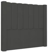 Cabeceira Casal King Cama Box 195cm Claire Z04 Veludo Grafite - Mpozen