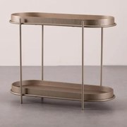 Mesa Lateral Niall Tampo Laca Gold Base Gold - 78388 Sun House