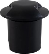 Balizador Led De Embutir Alumínio 1w 3000k Ip65 Side - PRETO
