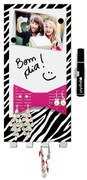 Mural Bijoux Deu Zebra - 4 em 1 foto recado bijoux e cabide