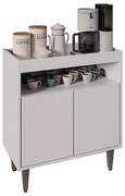 Aparador Buffet Cantinho do Café 70,5cm Marie M12 - D'Rossi - Branco