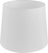 Cupula Tecido Branco Boca Larga 41Cm