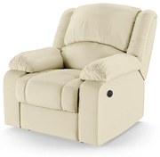 Poltrona do Papai Reclinável Melim Controle Power Elétrico USB PU FH1 - D'Rossi - Bege
