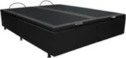 Base Box Baú para Cama Casal Queen 158x198cm Bipartido Liz S05 Sintéti