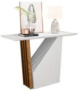 Aparador Para Sala de Estar Venetti N02 Ypê/Off White - Mpozenato