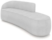 Sofá 4 Lugares Orgânico 220 cm Morgan Bouclê - Verde - Cinza