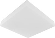 Plafon Led De Sobrepor Quadrado Branco 25w Valencia - LED BRANCO FRIO (6500K)