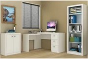 Ambiente para Home Office 03 Peças Branco - Tecno Mobili