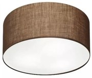 Plafon Para Sala Cilíndrico SL-3047 Cúpula Cor Café