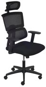 Cadeira de Escritório Atlanta Alta - Preto