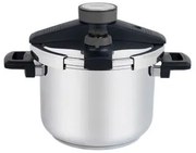 Panela de Pressão Presto Tramontina em Aço Inox 6L Fundo Triplo com 5 Sistemas de Segurança