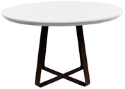 Mesa Apoio Contemporâneo Tátio 700 - Lâmina Branco Escovado  Kleiner