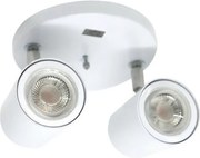 Spot Sobrepor Aluminio Branco 6Cm