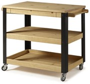 Mesa de Apoio Angus 1 Gaveta com Rodízios