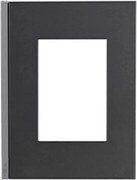 Placa Suporte 4X2 3 Postos Horizontal Grey Orion Class
