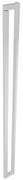 Arandela Aluminio Led 17,6W 3000K 127V Fit15 - BRANCO