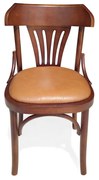 Cadeira Berlim Assento Estofado Design by Michael Thonet