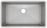 Cuba Mekal Reta LR70 em Aço Inox Escovado 70x40x23 cm com Válvula