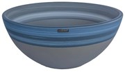 Vaso Fruteira M decorativo em Cerâmica - Lagunas Fosco  Kleiner