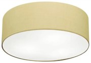 Plafon Cilíndrico Vivare Md-3057 Cúpula em Tecido 55x15cm - Bivolt