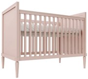 Berço Mini Cama Natu - Rosa Old