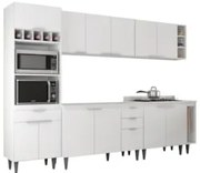 Armário de Cozinha CP07 Para Pia 120cm Pérola Z34 Branco    - Mpozenat