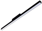 Plafon Led Sobrepor Retangular 32W 3000K Fit - PRETO